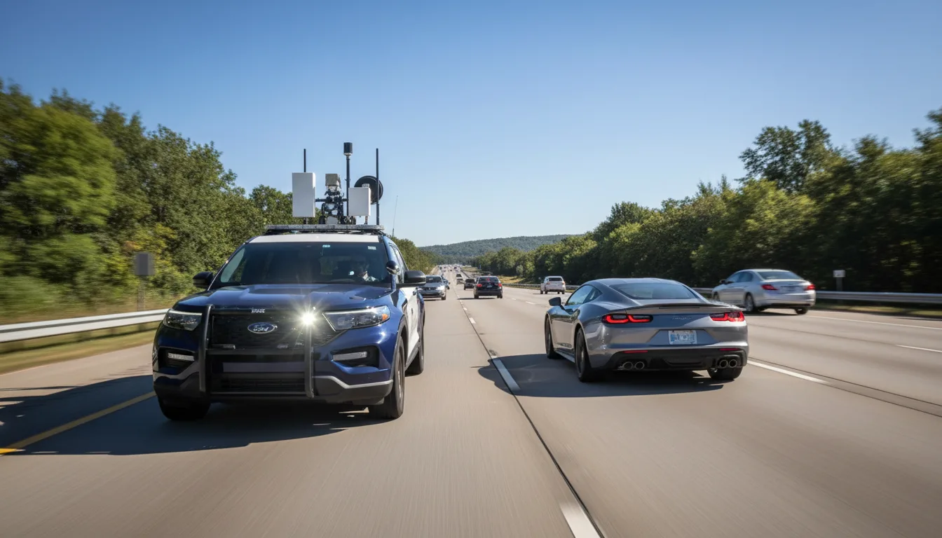 découvrez à quelle distance une voiture radar peut flasher un véhicule en circulation et comment cela influence la sécurité routière.